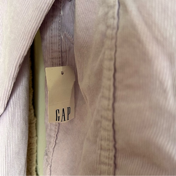 NWT GAP Lavender Corduroy Jacket - Picture 8 of 8